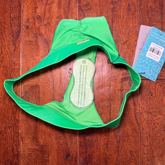 NWT HELLO MOLLY CABO SWIM BOTTOM GREEN - Picture 7 of 9